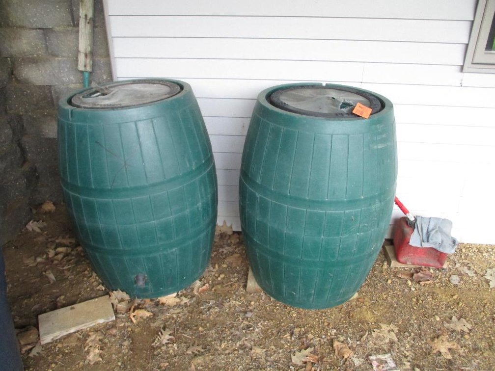 (2) Series 6000 Rain Catchers