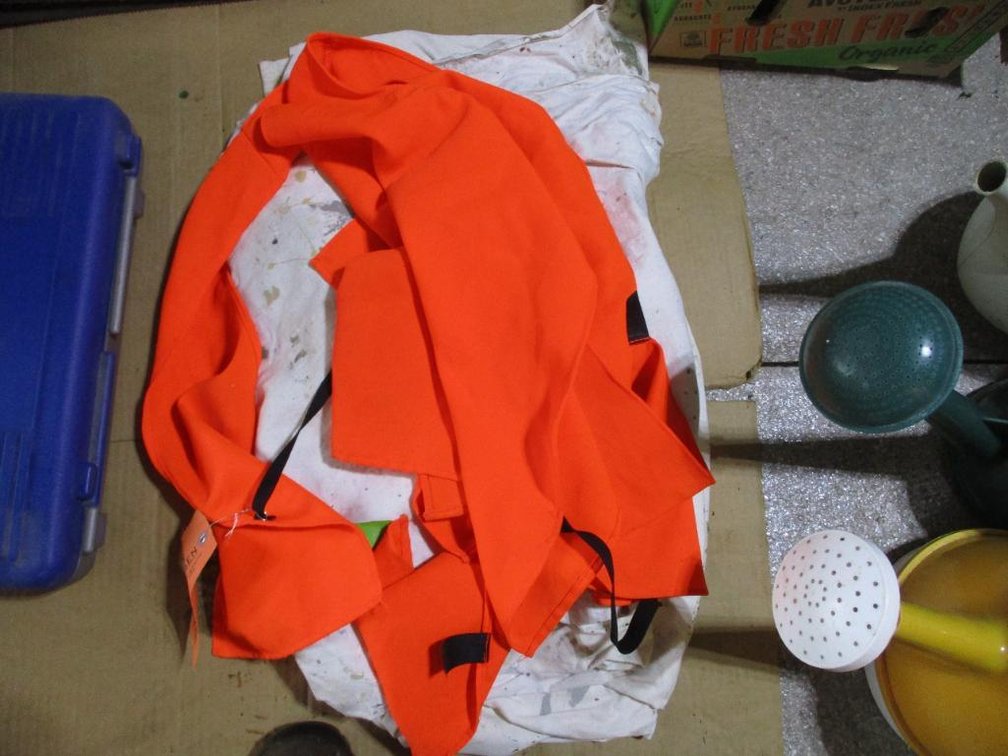 Drop Cloths and Orange Vests