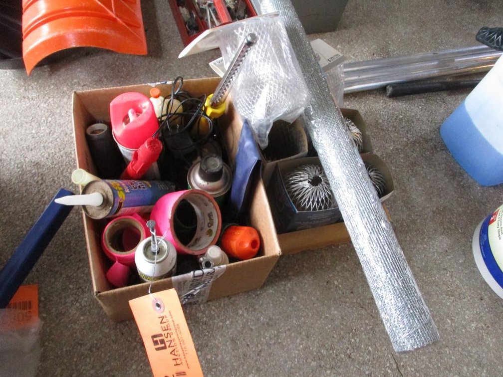 Collection of Miscellaneous Sprays and Hardware