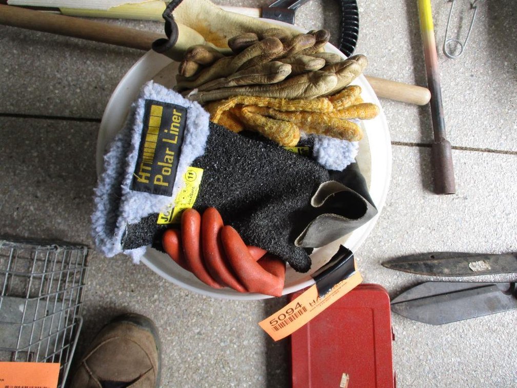 Bucket of Gloves