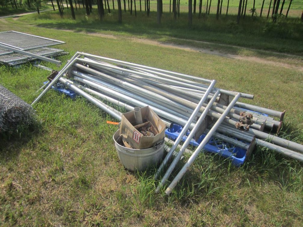 Rolling Gate Fence Posts