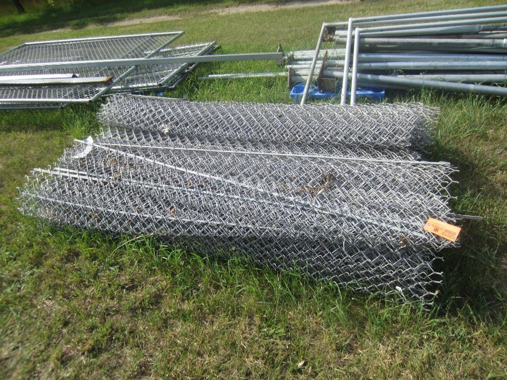 (5) Rolls of Chain Link Fence