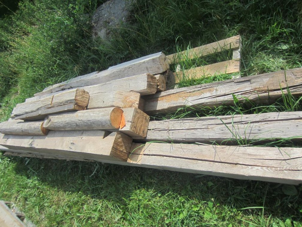 (12) Oak Barn Beams