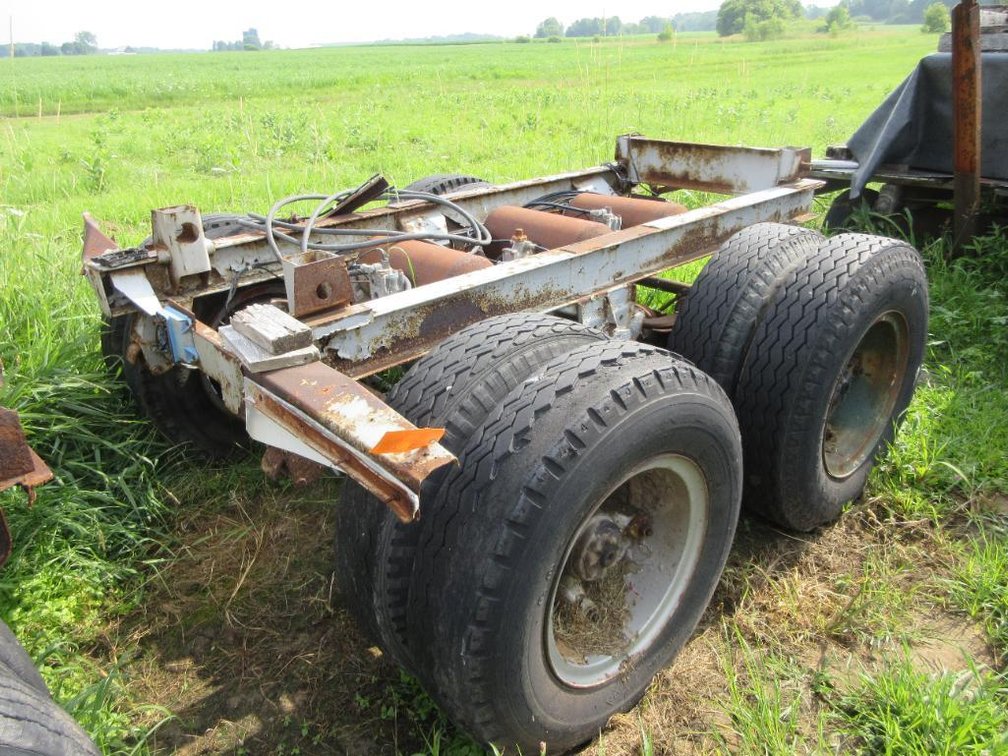 Tandem Axle Rear Semi Trailer Frame