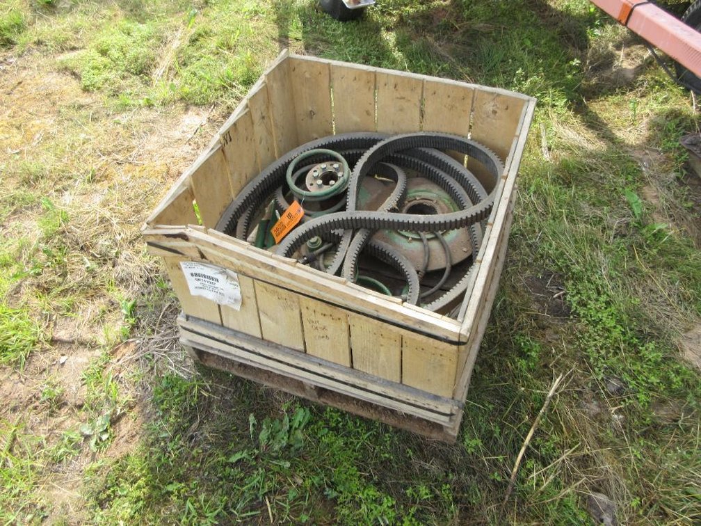 Used John Deere Combine Variable Speed Feeder Pulleys and Belts