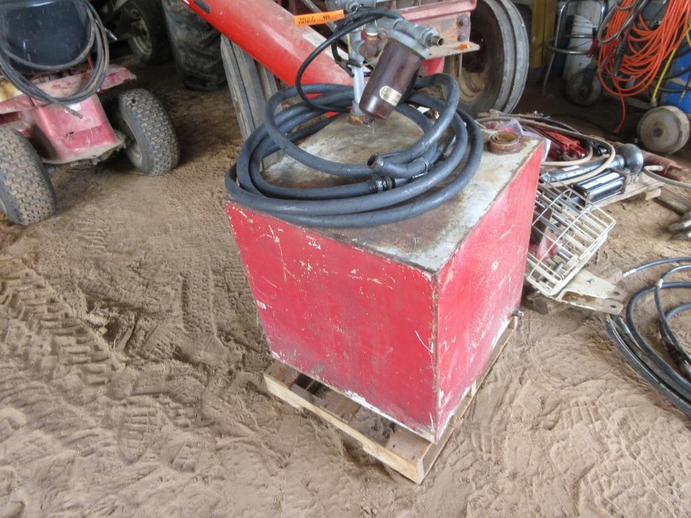 Square Steel Portable Fuel Tank