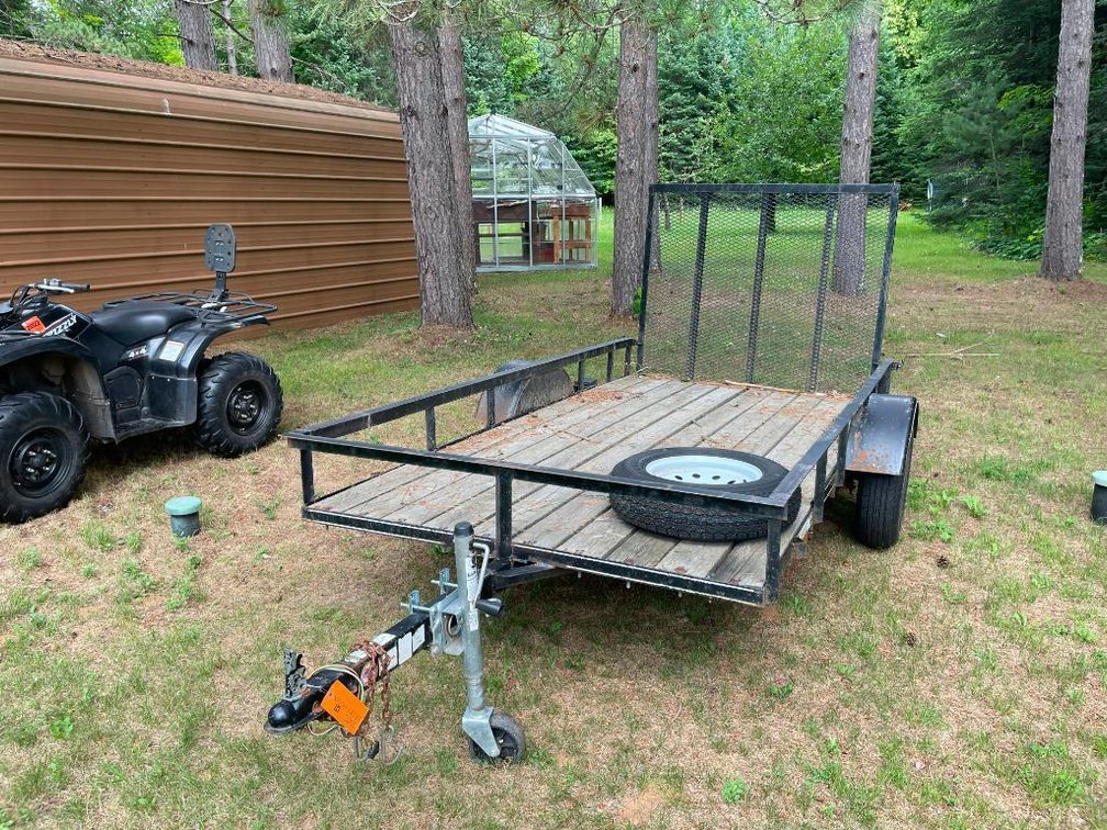 Carry On Single Axel 10' Utility Trailer (No Title)