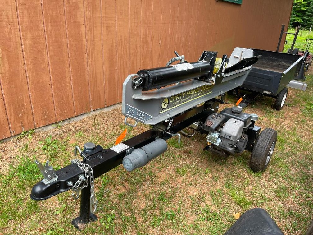 Dirty Hand Tools Professional Grade Log Splitter