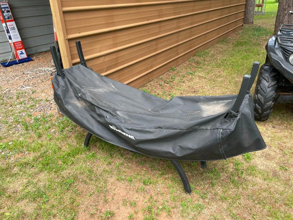 Outdoor Firewood Storage Rack