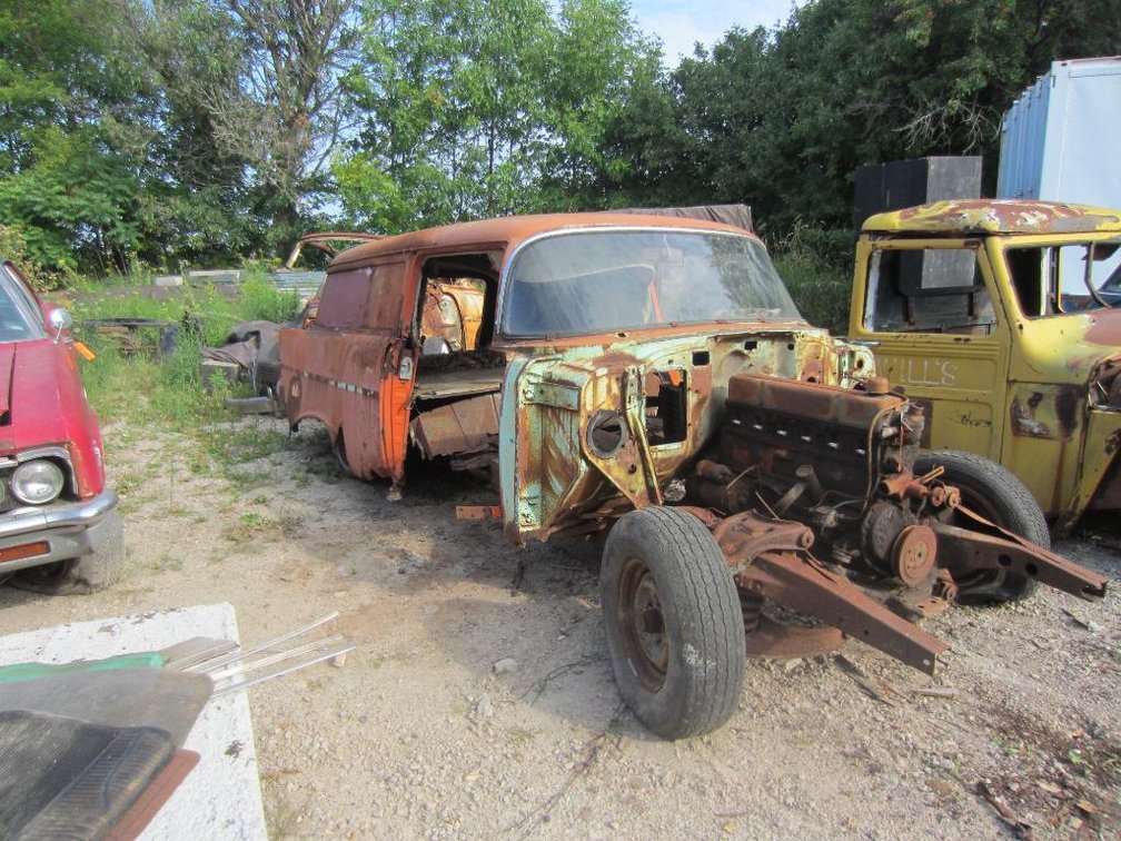 1957 Chevy Delivery Wagon (No Title Parts Only) (O1)