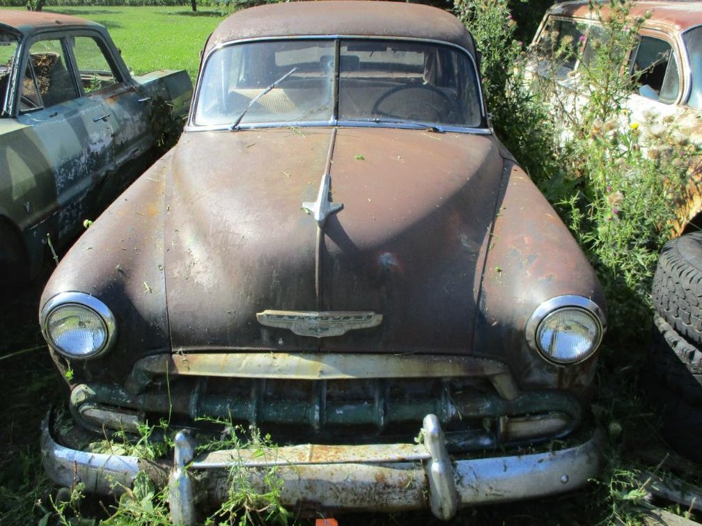 1952 4 Door Chevy Sedan (No Title For Parts Only )