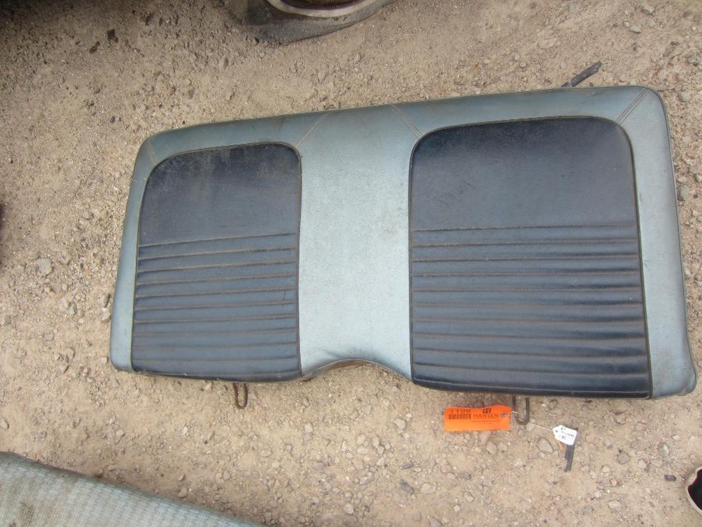 1966 Mustang Rear Upper Seat