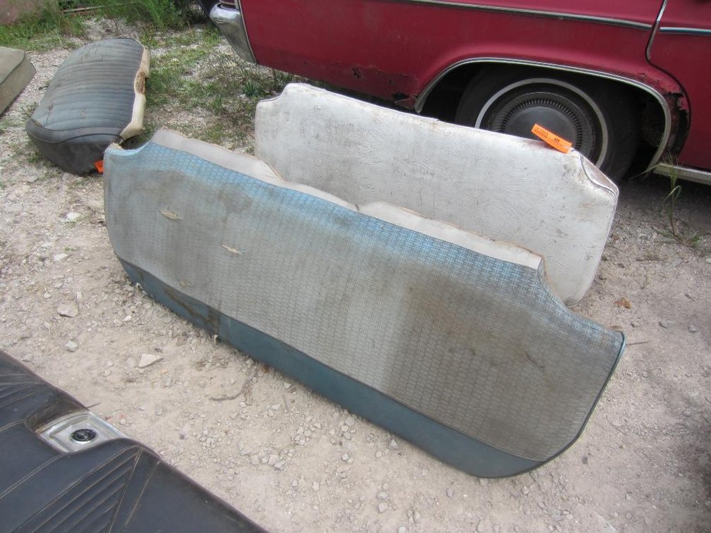 1960 GM  Rear Lower Bench Seat