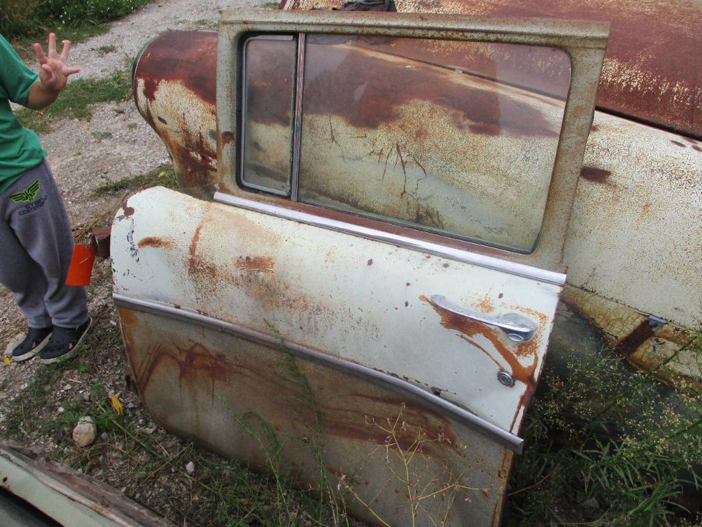 1956 Chevy 4 Door Sedan Driver Front Door