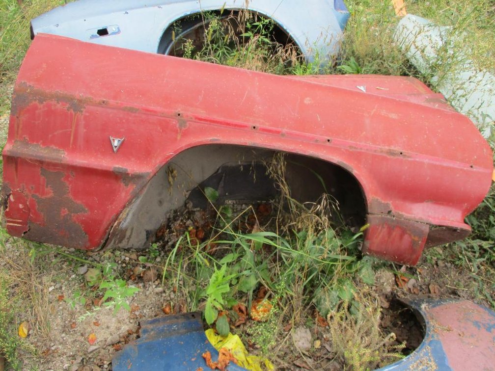 Pair of 1964 Chevy Bel Air Front Fenders with Inner Wheel Wells