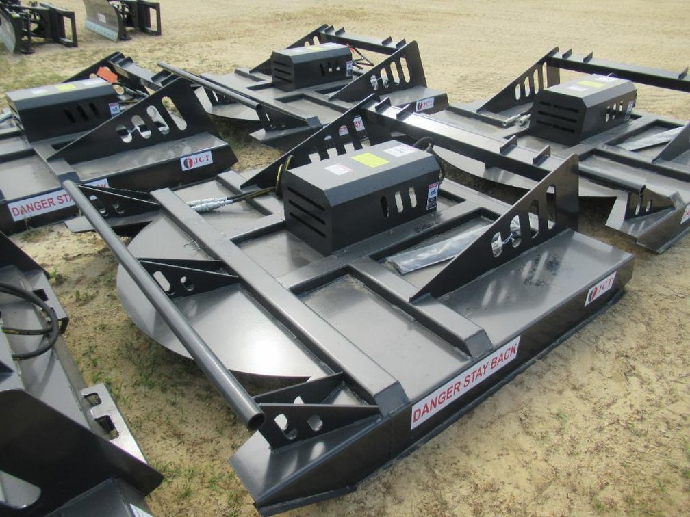 JCT Skid Steer Brush Cutter Attachment