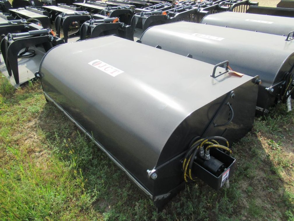 JCT Skid Steer Box Broom Sweeper Attachment