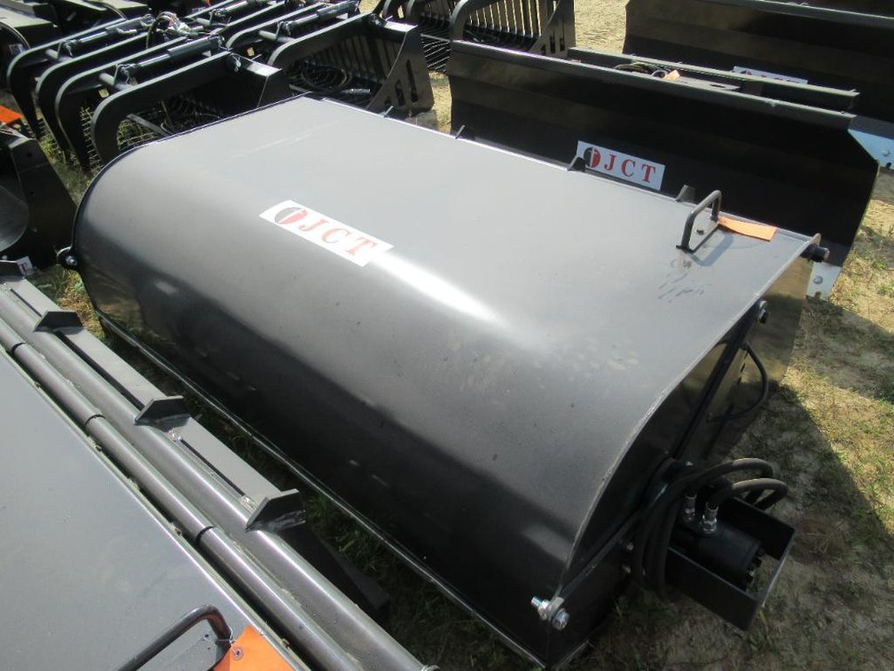 JCT Skid Steer Box Broom Sweeper Attachment