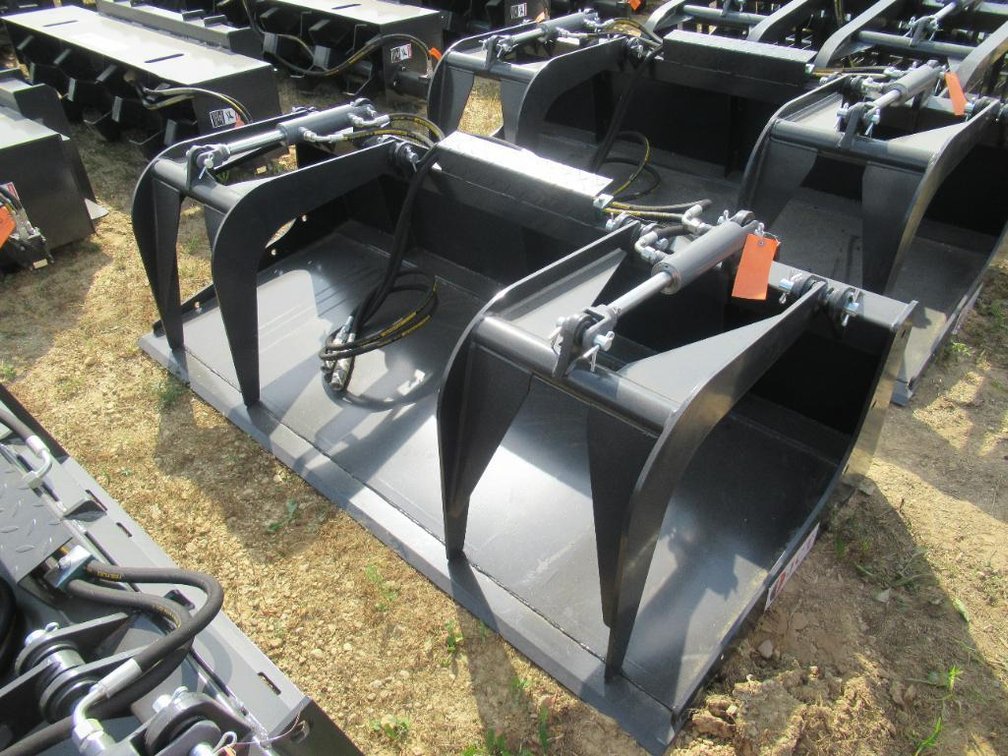 JCT Skid Steer Grappler Bucket Attachment
