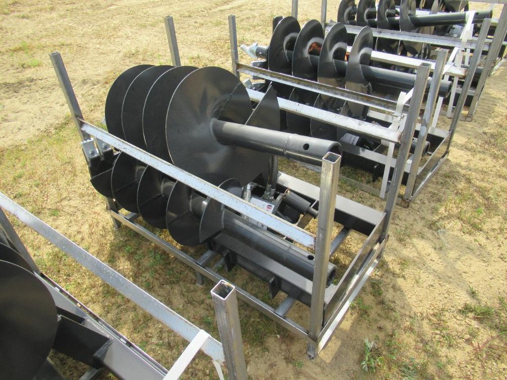 JCT Skid Steer Auger Drive Attachment