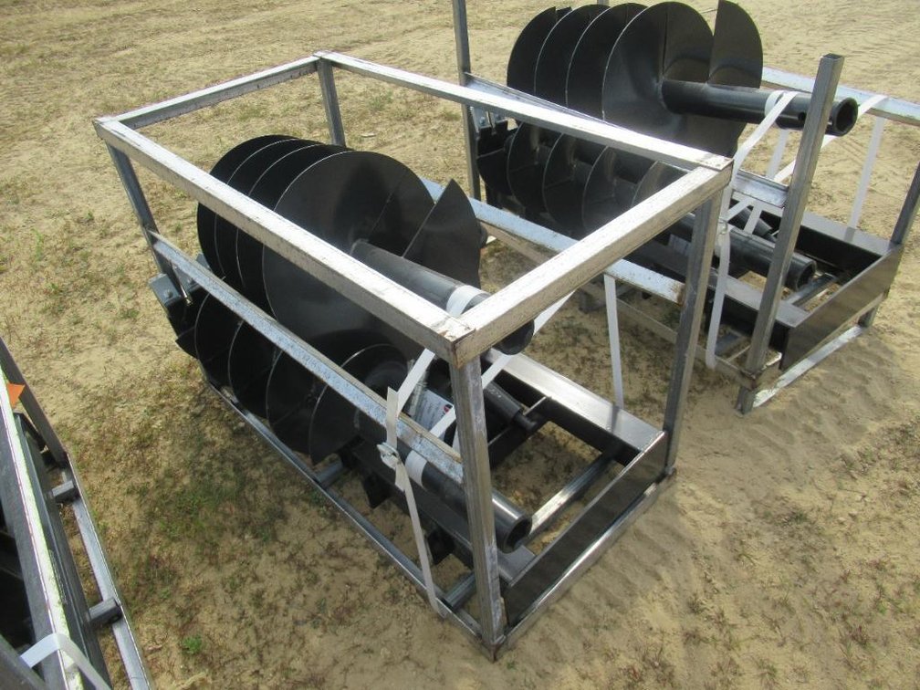 JCT Skid Steer Auger Drive Attachment