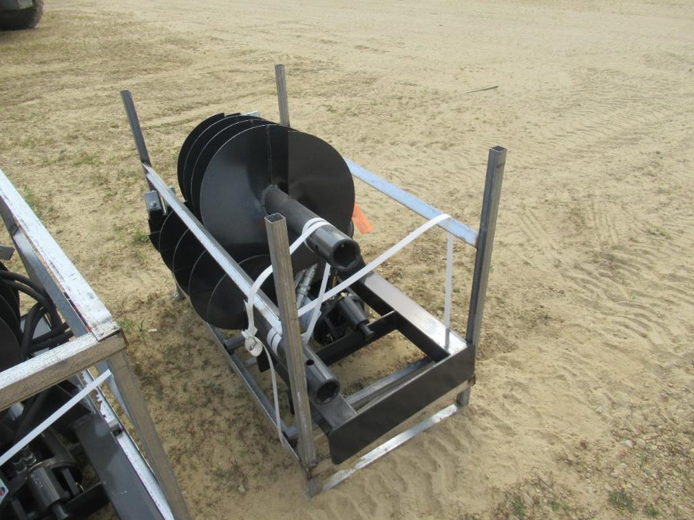 JCT Skid Steer Auger Drive Attachment
