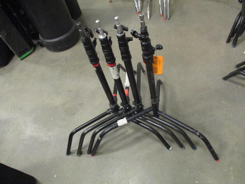 (4) Adjustable Tri-Pod Stands