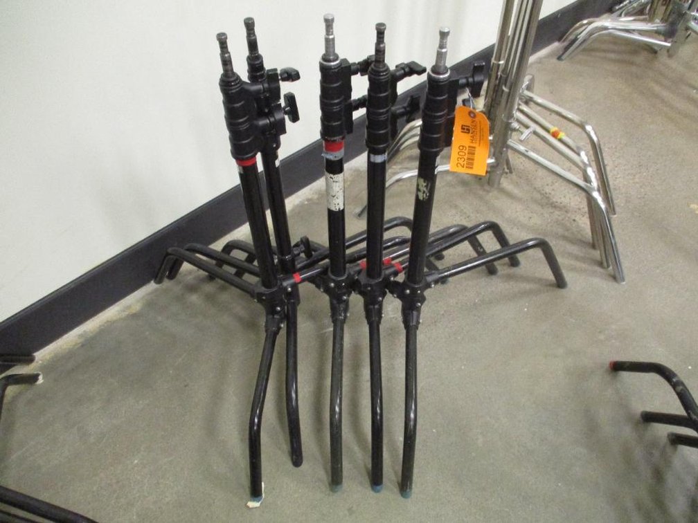 (4) Adjustable Tri-Pod Stands