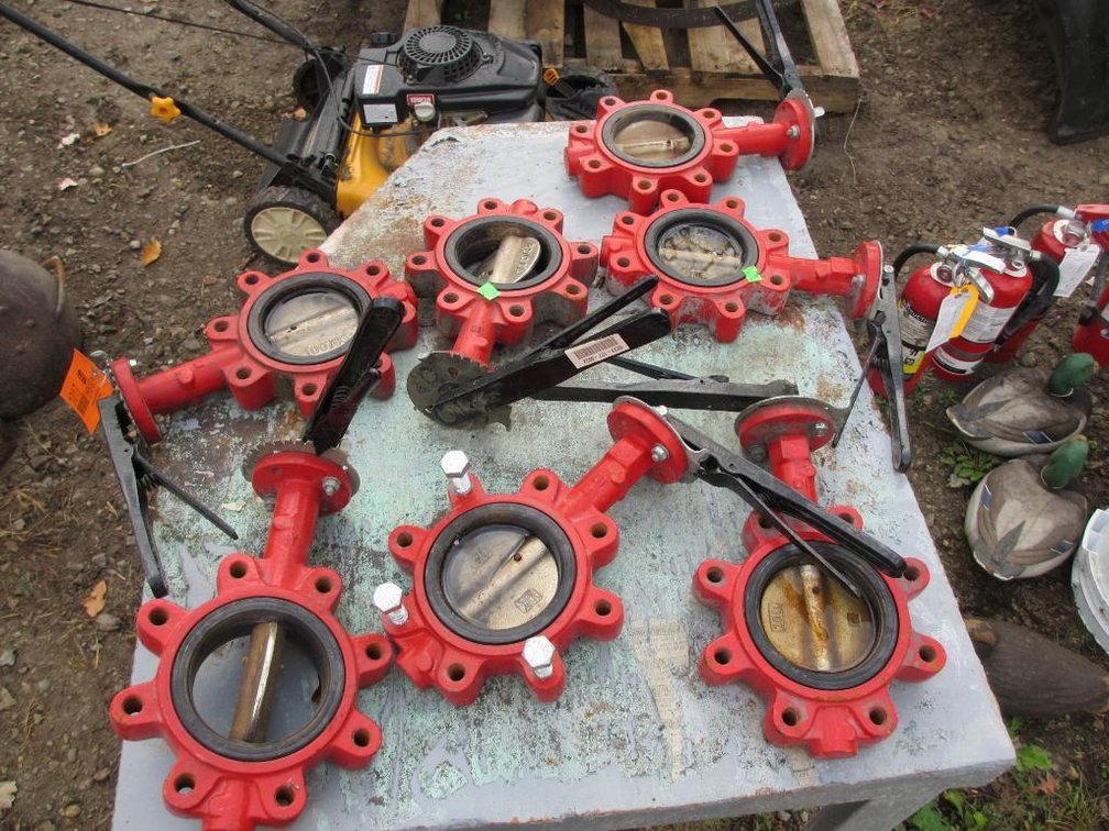 (7) Butterfly Valves