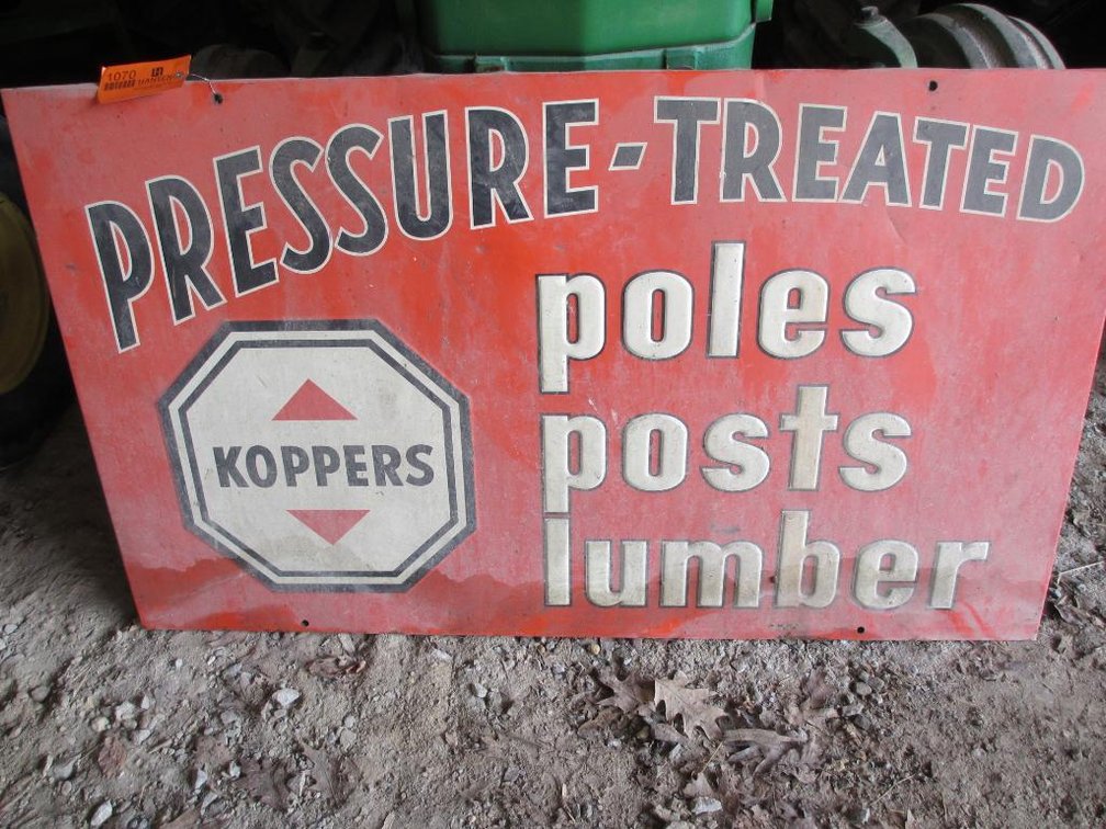 Koppers Metal Sign