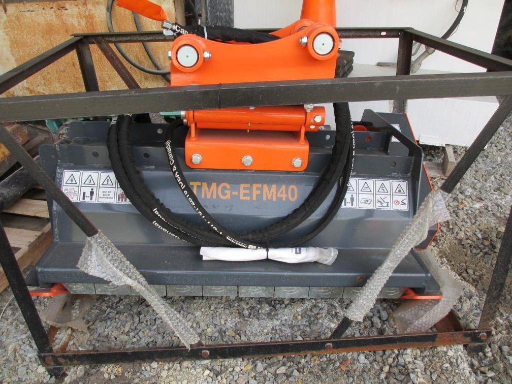 TMG Industrial 40" Excavator Brush Flail Mower