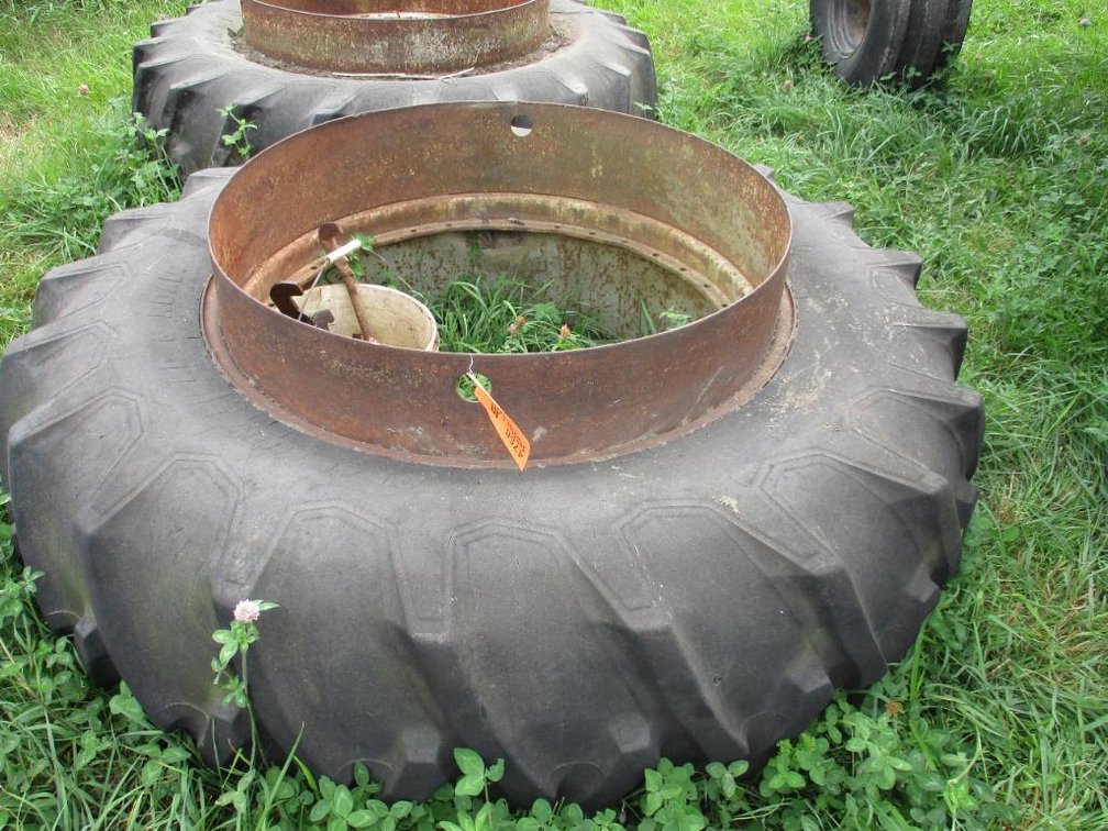 18.4 x 38 Clamp On Duals