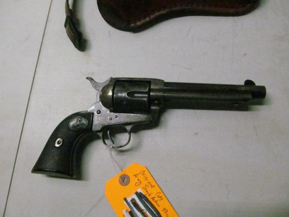 Original Colt Army , 38 Colt Single Action Revolver, SN: 267017