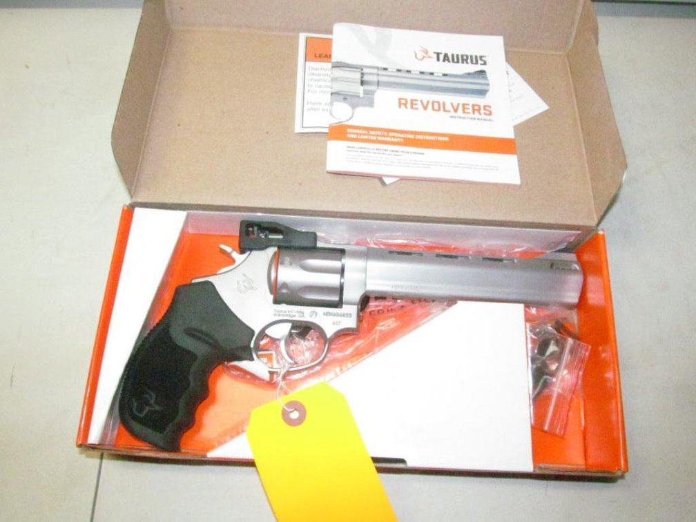 Taurus M627 SS, 357 Mag Double Action Revolver, SN: AEE456318