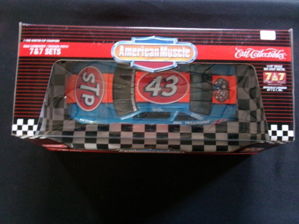 Dale Earnhardt & Richard Petty Stock Car