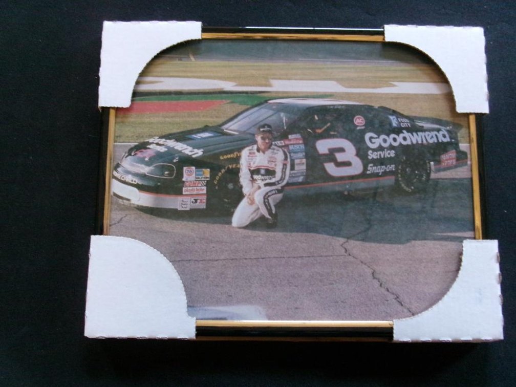 Dale Earnhardt Framed Photo