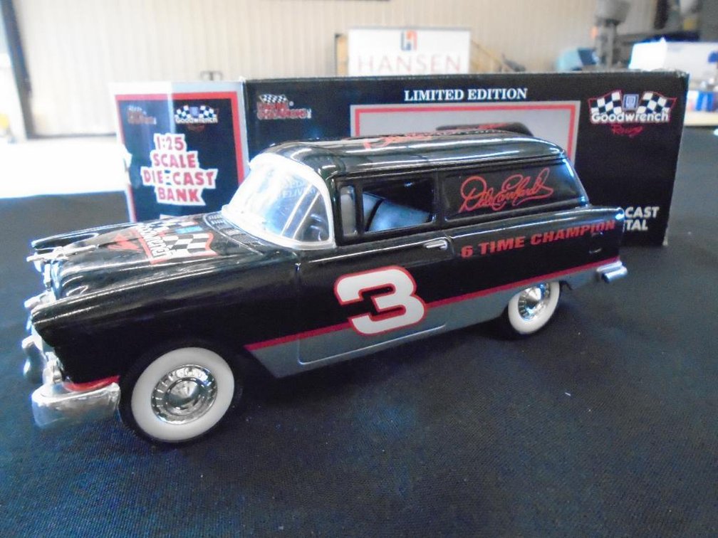 1955 Chevrolet Sedan Coin Bank with lock