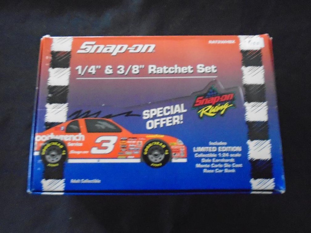 Snap-On Dale Earnhardt Coin Bank