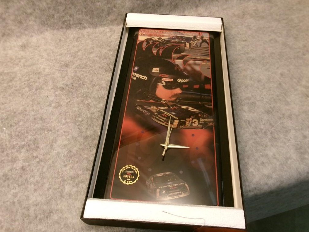Dale Earnhardt Limited Edition Jebco Clock
