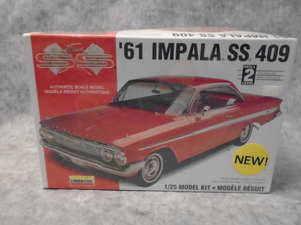 1961 Impala SS 409 Model Car Kit