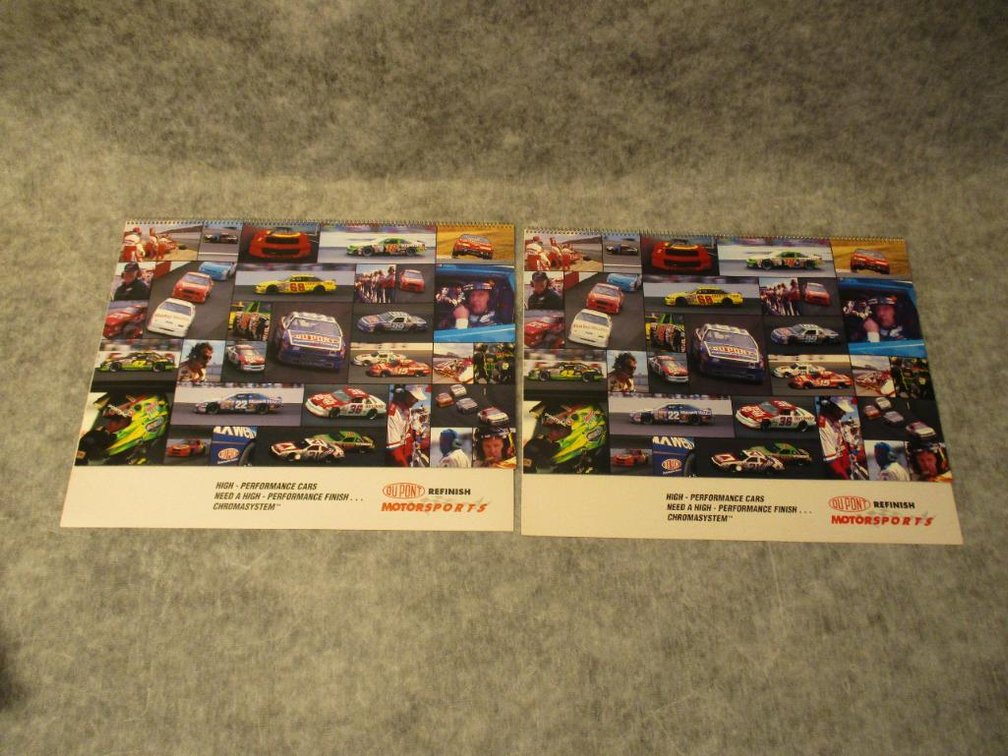 (2) Nascar Calendars