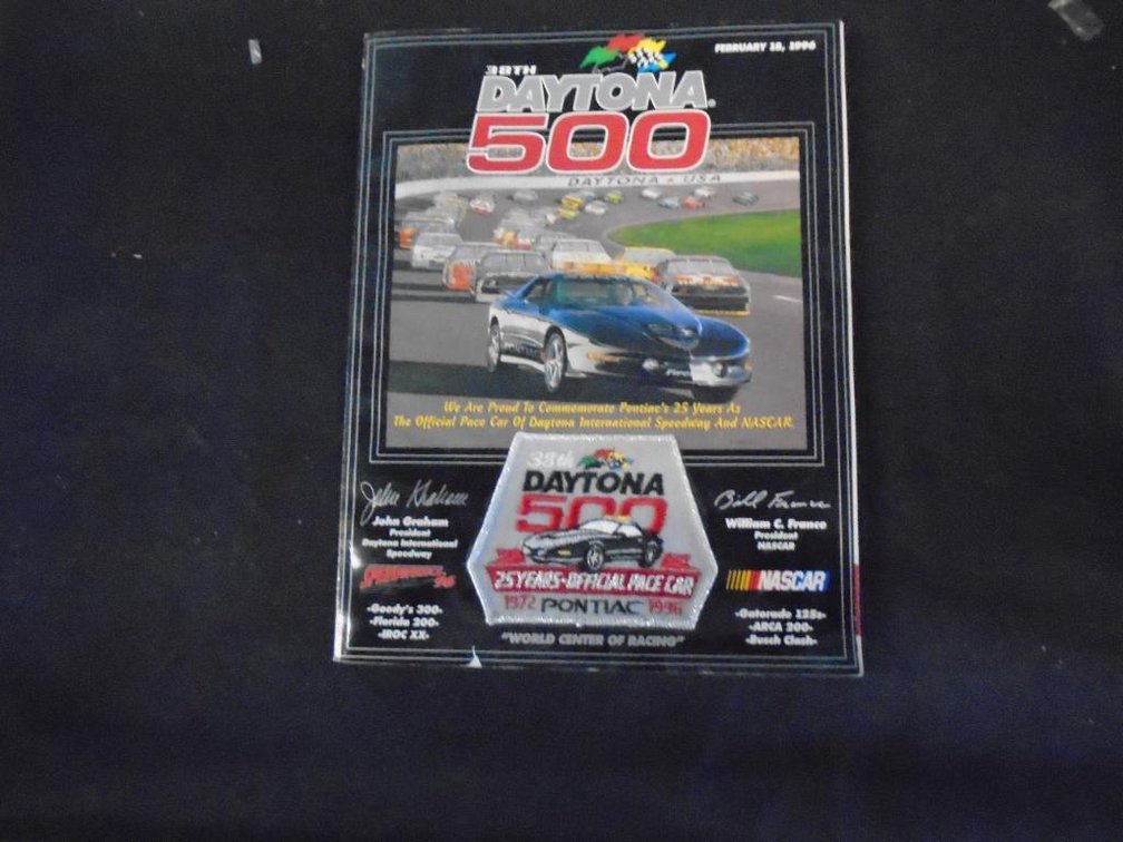 38th Daytona 500 Program