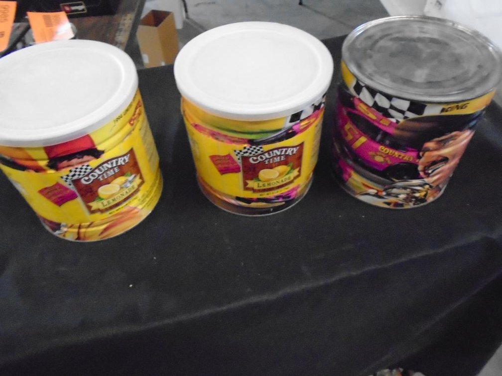 (3) Neil Bonnett Country Time Lemonade