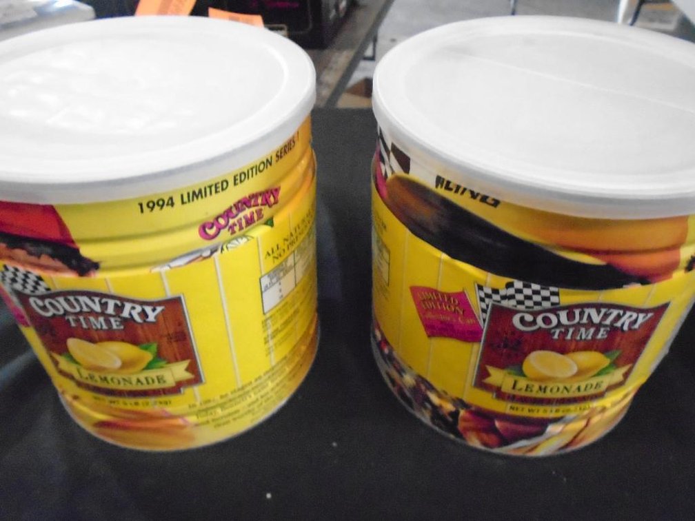 (2) Neil Bonnett Country Time Lemonade