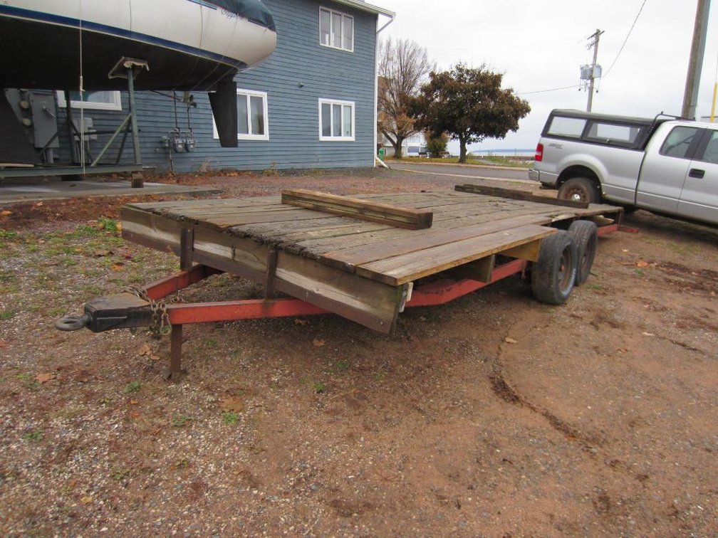 22' Tandem Axel Trailer, No Title