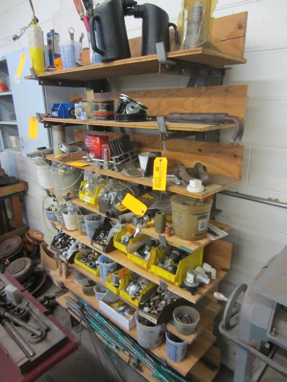 Metal Bracket Shelving Unit
