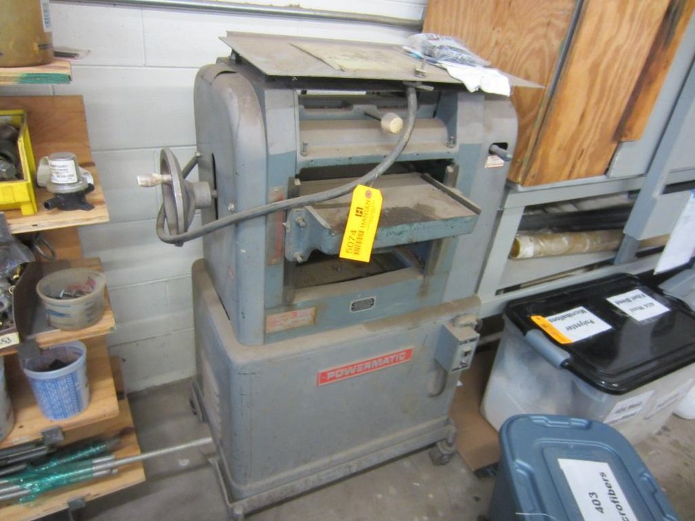 Powermatic Model 100 Planer