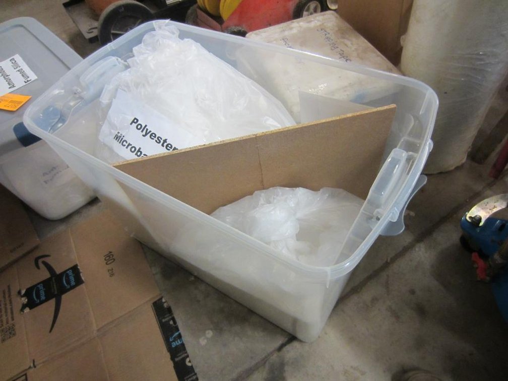 Tote of 404 West Fillet Blend Fiber and Polyester Micro Balloons