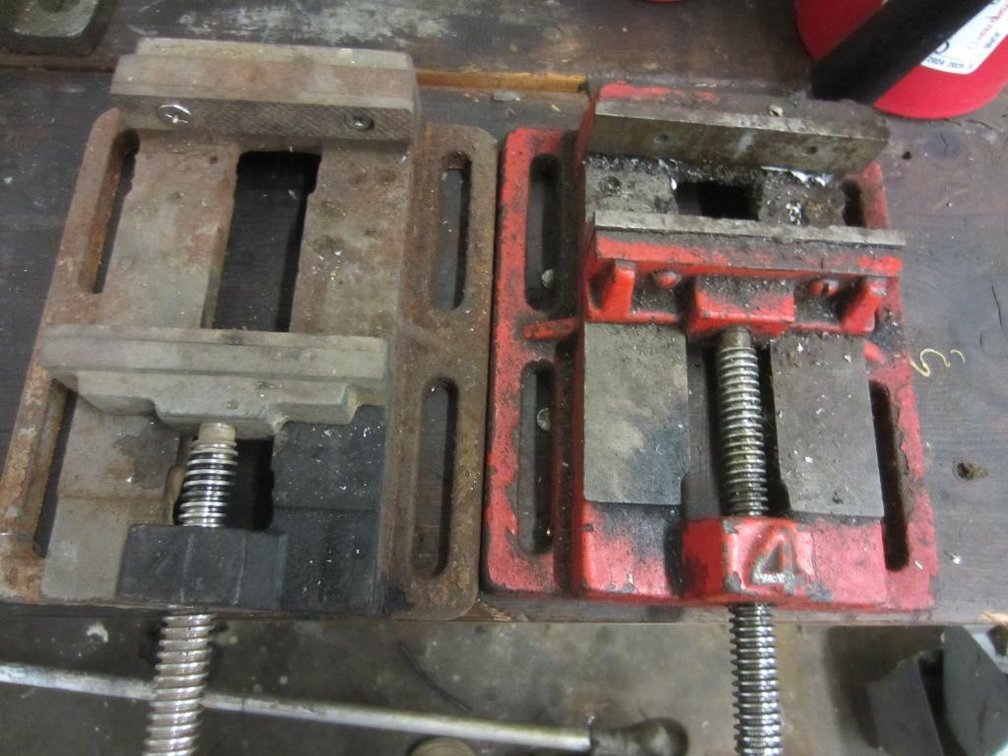 (2) Drill Press Vises