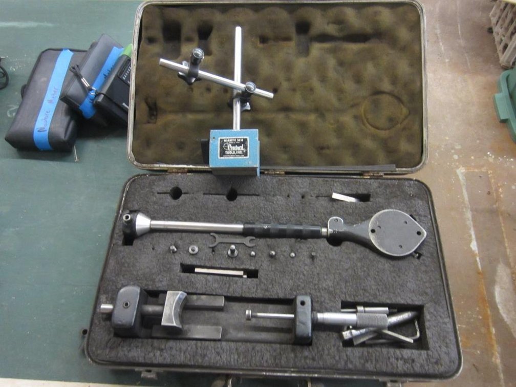 Micrometer Magnetic Base, Mercer Cylinder Gauge